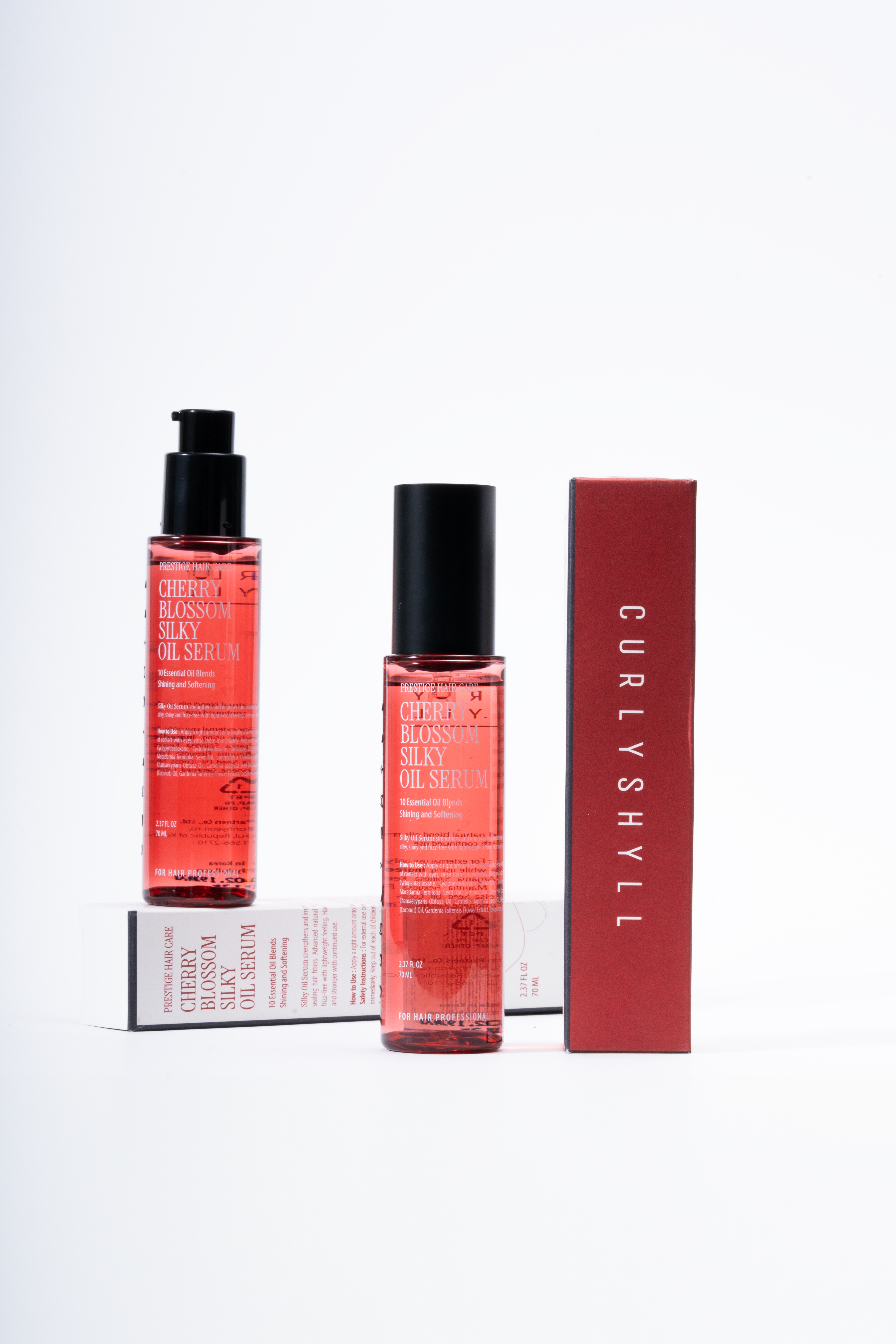 Зволожувальний парфумований серум для волосся Curly Shyll Cherry Blossom Oil Serum
